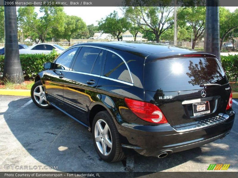 Black / Black 2006 Mercedes-Benz R 350 4Matic