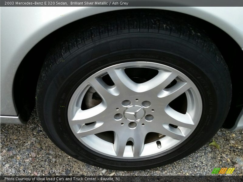 Brilliant Silver Metallic / Ash Grey 2003 Mercedes-Benz E 320 Sedan