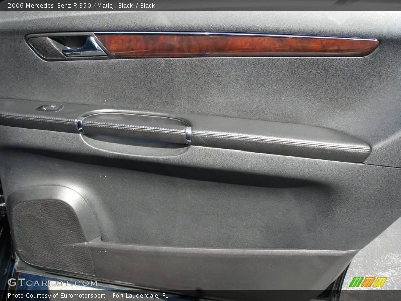 Black / Black 2006 Mercedes-Benz R 350 4Matic
