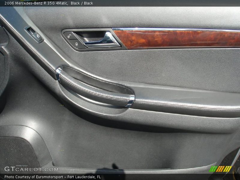 Black / Black 2006 Mercedes-Benz R 350 4Matic