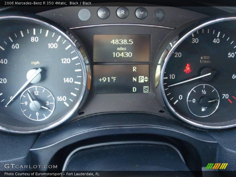 Black / Black 2006 Mercedes-Benz R 350 4Matic