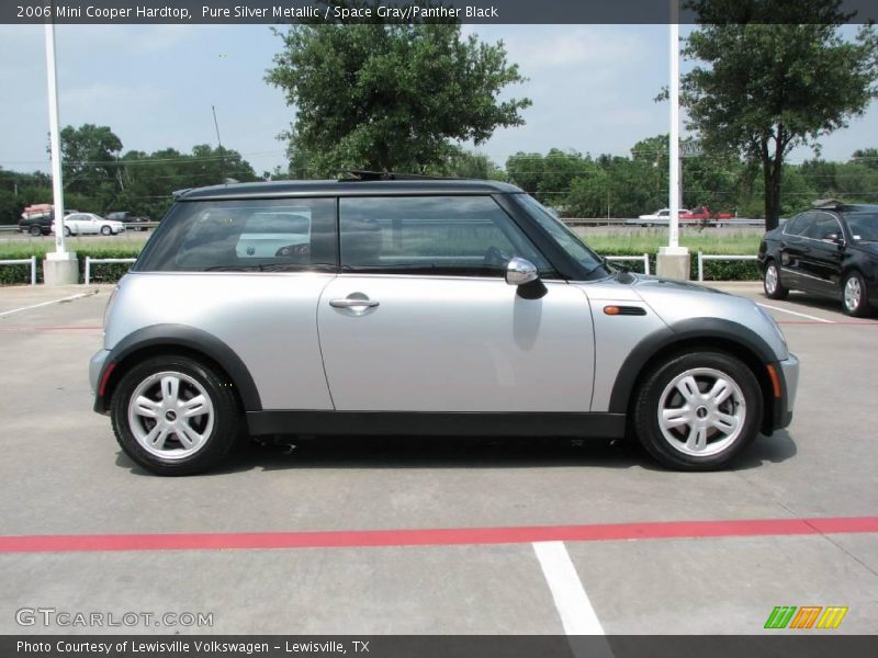 Pure Silver Metallic / Space Gray/Panther Black 2006 Mini Cooper Hardtop