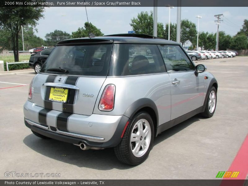 Pure Silver Metallic / Space Gray/Panther Black 2006 Mini Cooper Hardtop