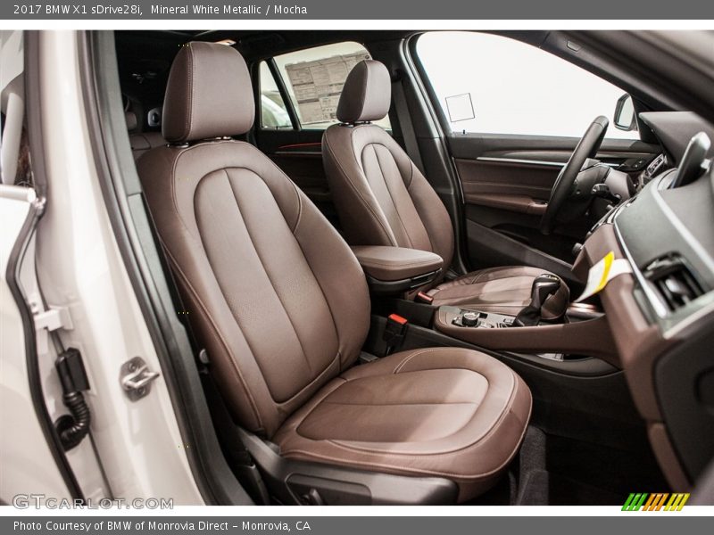  2017 X1 sDrive28i Mocha Interior