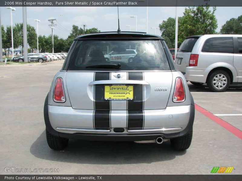 Pure Silver Metallic / Space Gray/Panther Black 2006 Mini Cooper Hardtop