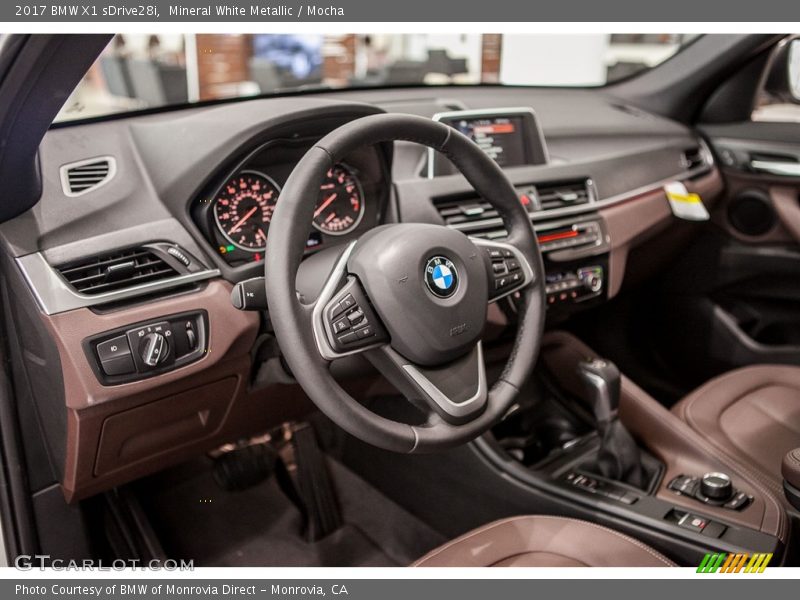 Dashboard of 2017 X1 sDrive28i