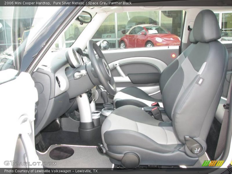 Pure Silver Metallic / Space Gray/Panther Black 2006 Mini Cooper Hardtop