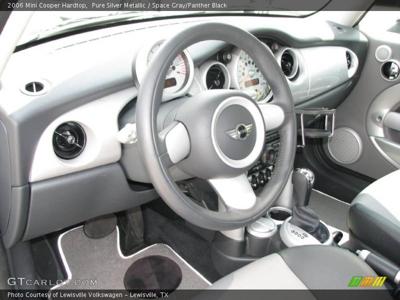 Pure Silver Metallic / Space Gray/Panther Black 2006 Mini Cooper Hardtop
