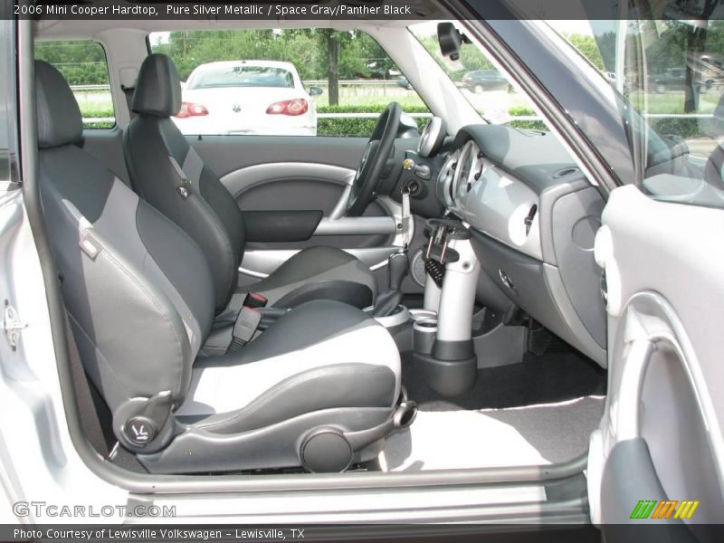 Pure Silver Metallic / Space Gray/Panther Black 2006 Mini Cooper Hardtop