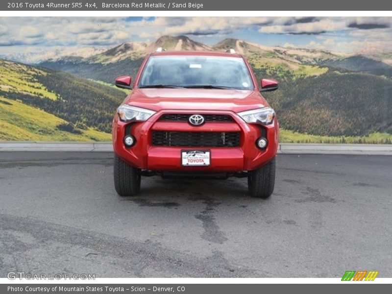 Barcelona Red Metallic / Sand Beige 2016 Toyota 4Runner SR5 4x4