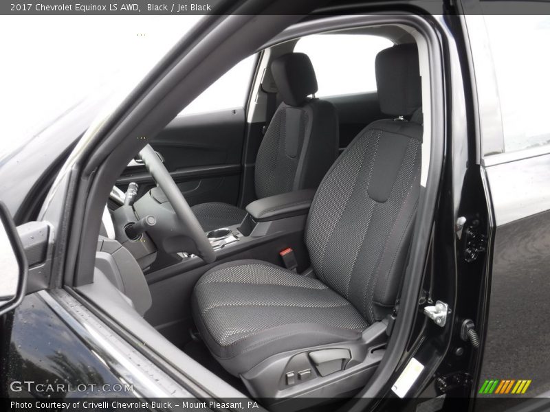 Black / Jet Black 2017 Chevrolet Equinox LS AWD