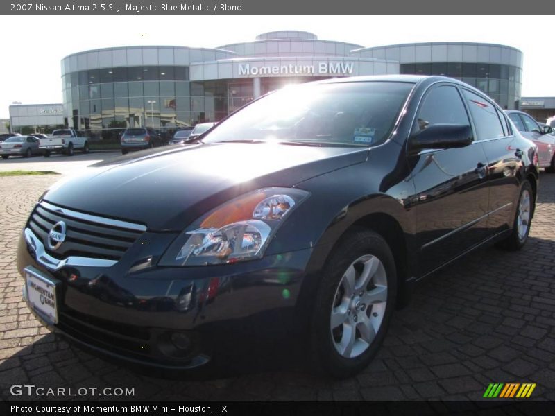 Majestic Blue Metallic / Blond 2007 Nissan Altima 2.5 SL
