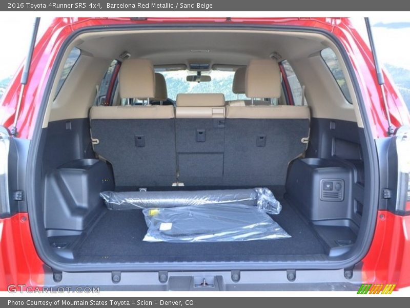 Barcelona Red Metallic / Sand Beige 2016 Toyota 4Runner SR5 4x4