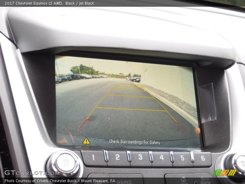 Black / Jet Black 2017 Chevrolet Equinox LS AWD