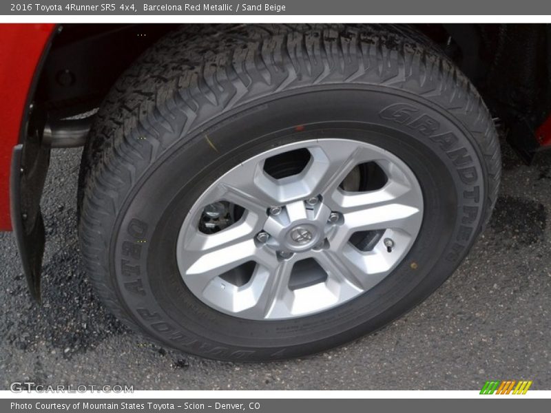 Barcelona Red Metallic / Sand Beige 2016 Toyota 4Runner SR5 4x4