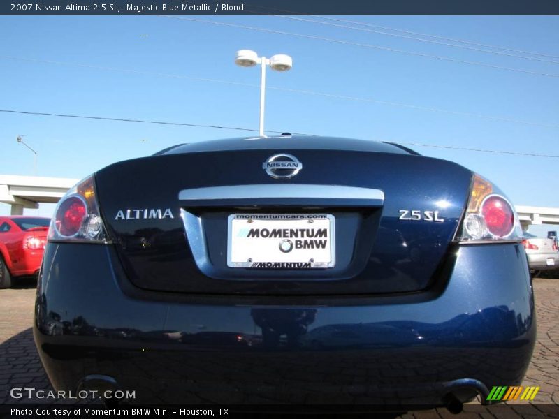 Majestic Blue Metallic / Blond 2007 Nissan Altima 2.5 SL