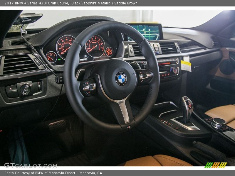 Dashboard of 2017 4 Series 430i Gran Coupe