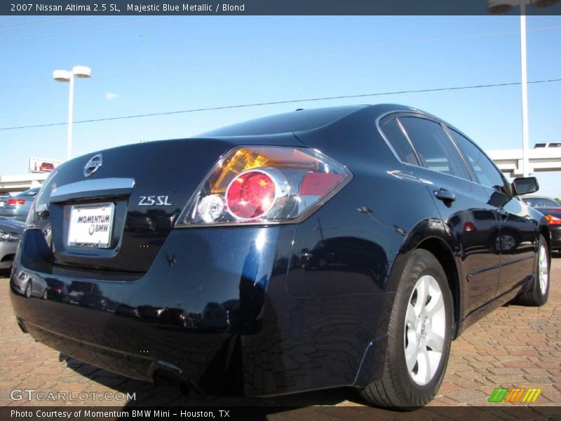 Majestic Blue Metallic / Blond 2007 Nissan Altima 2.5 SL