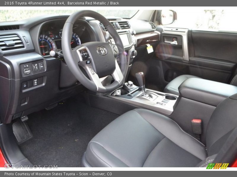 Barcelona Red Metallic / Black 2016 Toyota 4Runner Limited 4x4