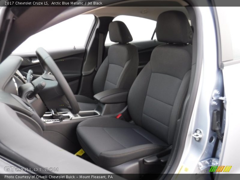 Arctic Blue Metallic / Jet Black 2017 Chevrolet Cruze LS