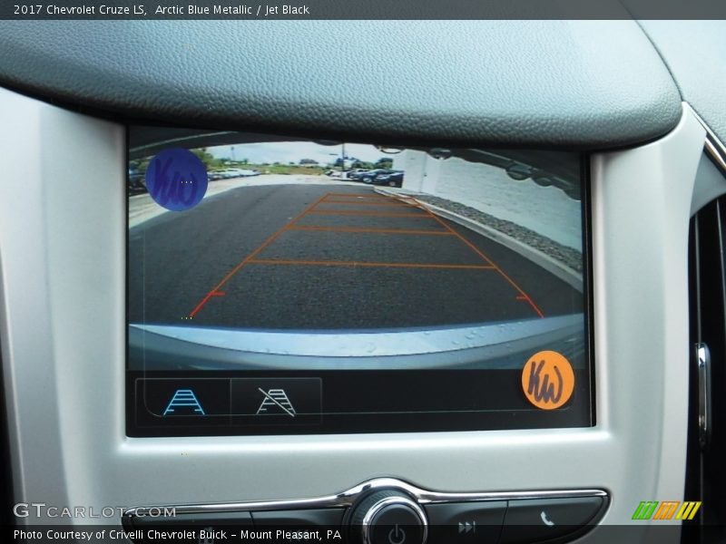 Arctic Blue Metallic / Jet Black 2017 Chevrolet Cruze LS