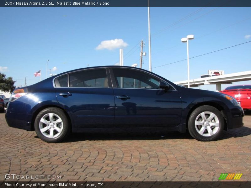 Majestic Blue Metallic / Blond 2007 Nissan Altima 2.5 SL