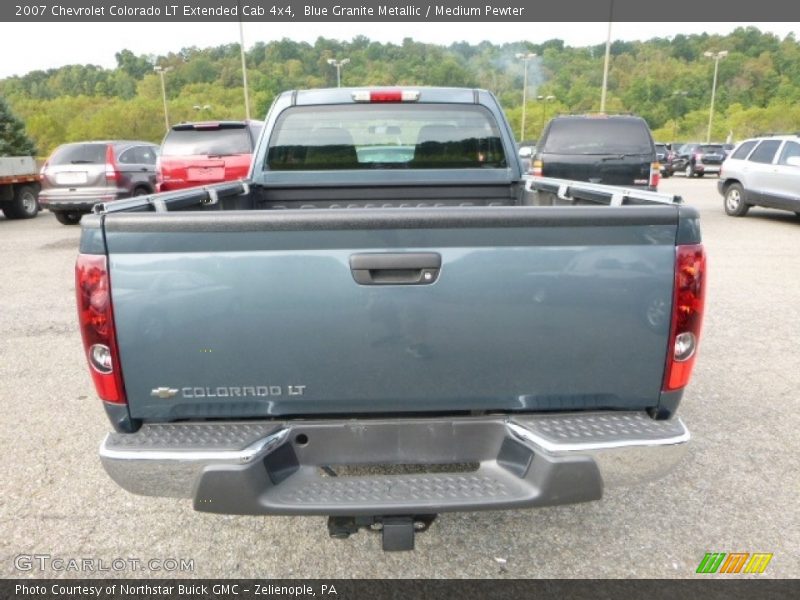 Blue Granite Metallic / Medium Pewter 2007 Chevrolet Colorado LT Extended Cab 4x4