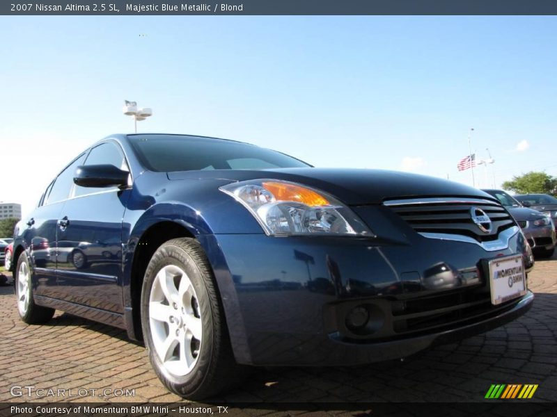 Majestic Blue Metallic / Blond 2007 Nissan Altima 2.5 SL
