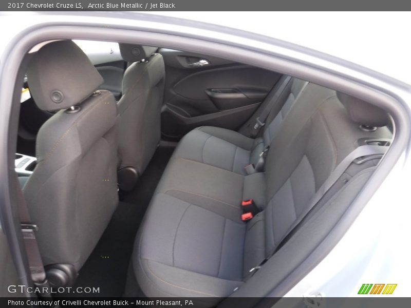 Arctic Blue Metallic / Jet Black 2017 Chevrolet Cruze LS