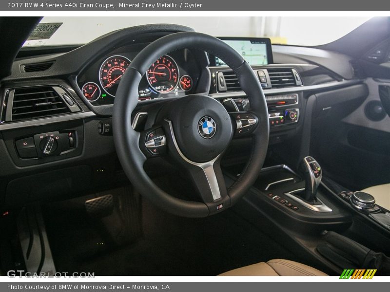 Dashboard of 2017 4 Series 440i Gran Coupe