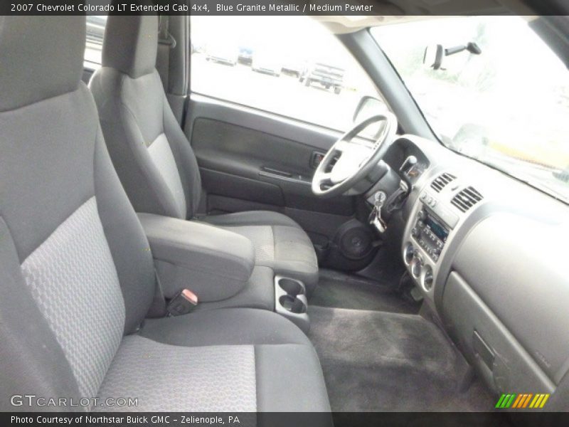Blue Granite Metallic / Medium Pewter 2007 Chevrolet Colorado LT Extended Cab 4x4