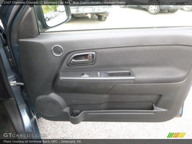 Blue Granite Metallic / Medium Pewter 2007 Chevrolet Colorado LT Extended Cab 4x4