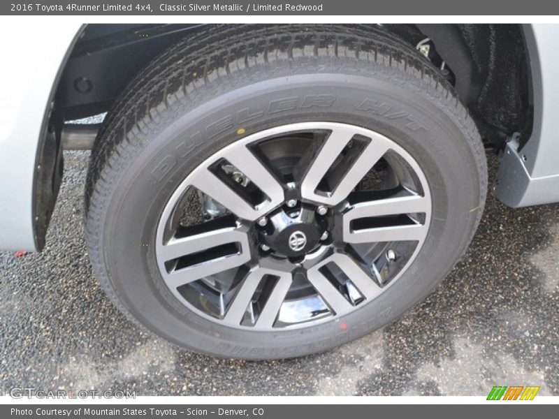 Classic Silver Metallic / Limited Redwood 2016 Toyota 4Runner Limited 4x4