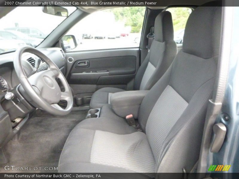 Blue Granite Metallic / Medium Pewter 2007 Chevrolet Colorado LT Extended Cab 4x4