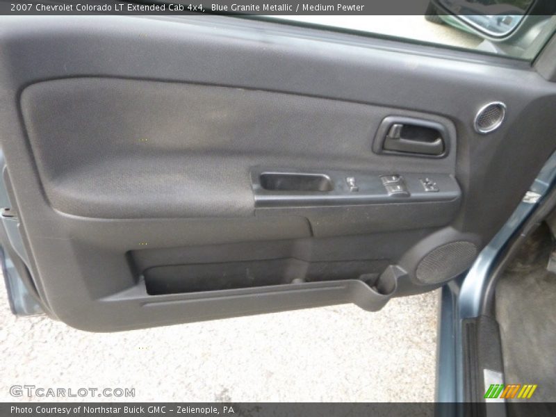 Blue Granite Metallic / Medium Pewter 2007 Chevrolet Colorado LT Extended Cab 4x4