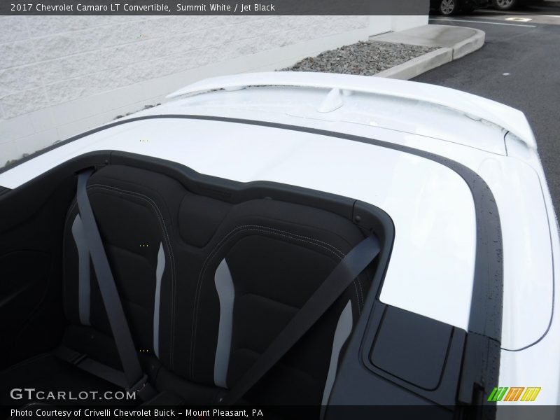 Summit White / Jet Black 2017 Chevrolet Camaro LT Convertible