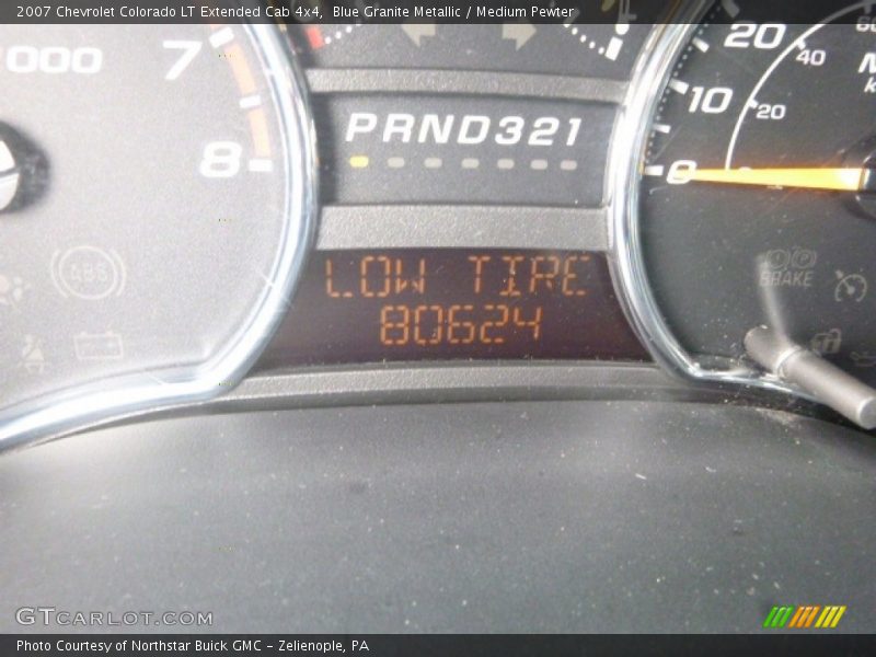 Blue Granite Metallic / Medium Pewter 2007 Chevrolet Colorado LT Extended Cab 4x4