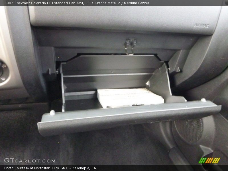 Blue Granite Metallic / Medium Pewter 2007 Chevrolet Colorado LT Extended Cab 4x4