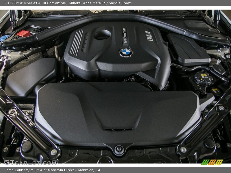  2017 4 Series 430i Convertible Engine - 2.0 Liter DI TwinPower Turbocharged DOHC 16-Valve VVT 4 Cylinder