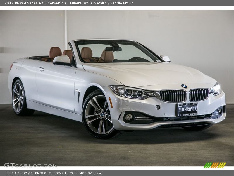 Front 3/4 View of 2017 4 Series 430i Convertible