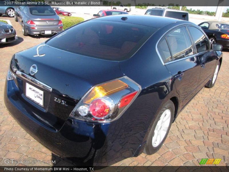 Majestic Blue Metallic / Blond 2007 Nissan Altima 2.5 SL