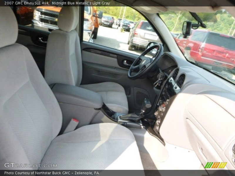 Midnight Blue Metallic / Light Gray 2007 GMC Envoy SLE 4x4