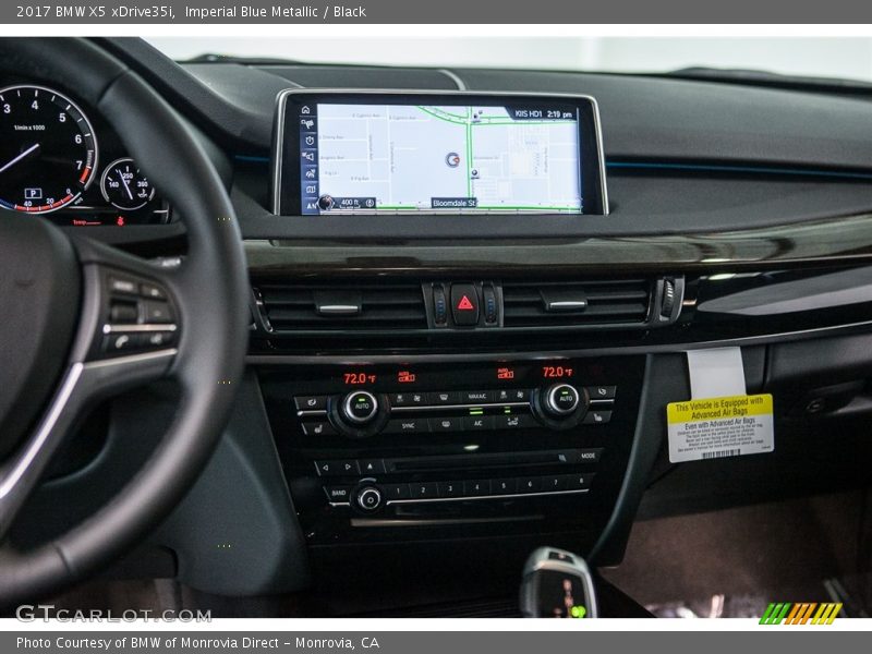 Navigation of 2017 X5 xDrive35i