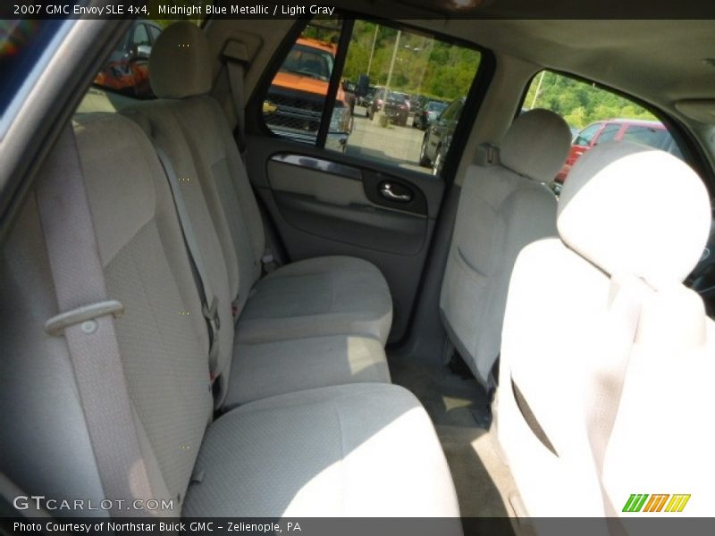 Midnight Blue Metallic / Light Gray 2007 GMC Envoy SLE 4x4