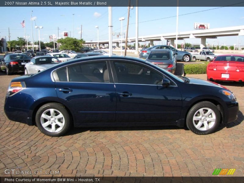 Majestic Blue Metallic / Blond 2007 Nissan Altima 2.5 SL