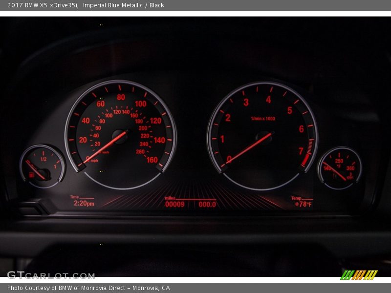  2017 X5 xDrive35i xDrive35i Gauges