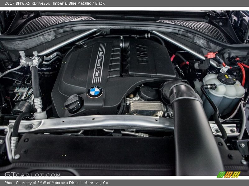  2017 X5 xDrive35i Engine - 3.0 Liter TwinPower Turbocharged DOHC 24-Valve VVT  Inline 6 Cylinder