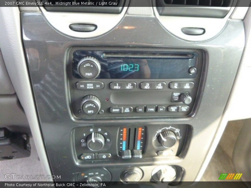 Midnight Blue Metallic / Light Gray 2007 GMC Envoy SLE 4x4