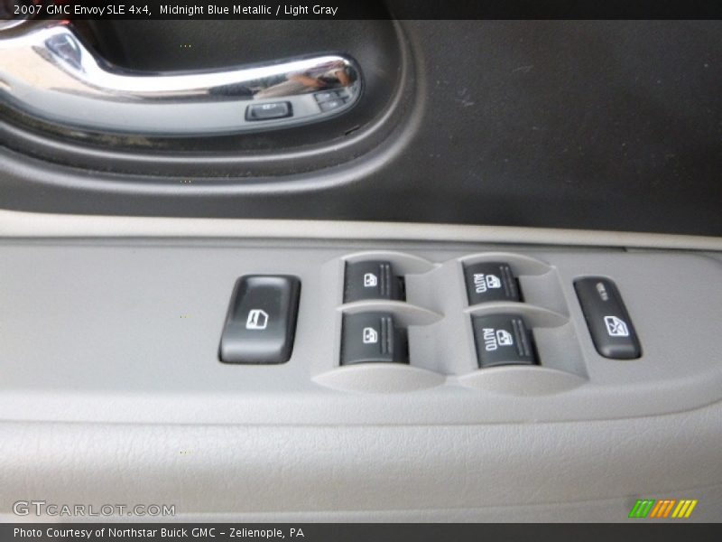 Midnight Blue Metallic / Light Gray 2007 GMC Envoy SLE 4x4