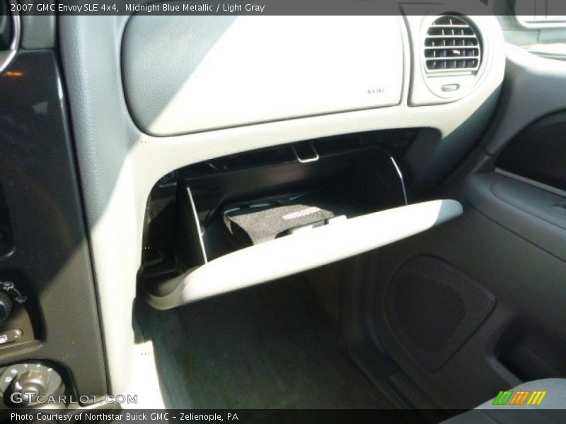 Midnight Blue Metallic / Light Gray 2007 GMC Envoy SLE 4x4